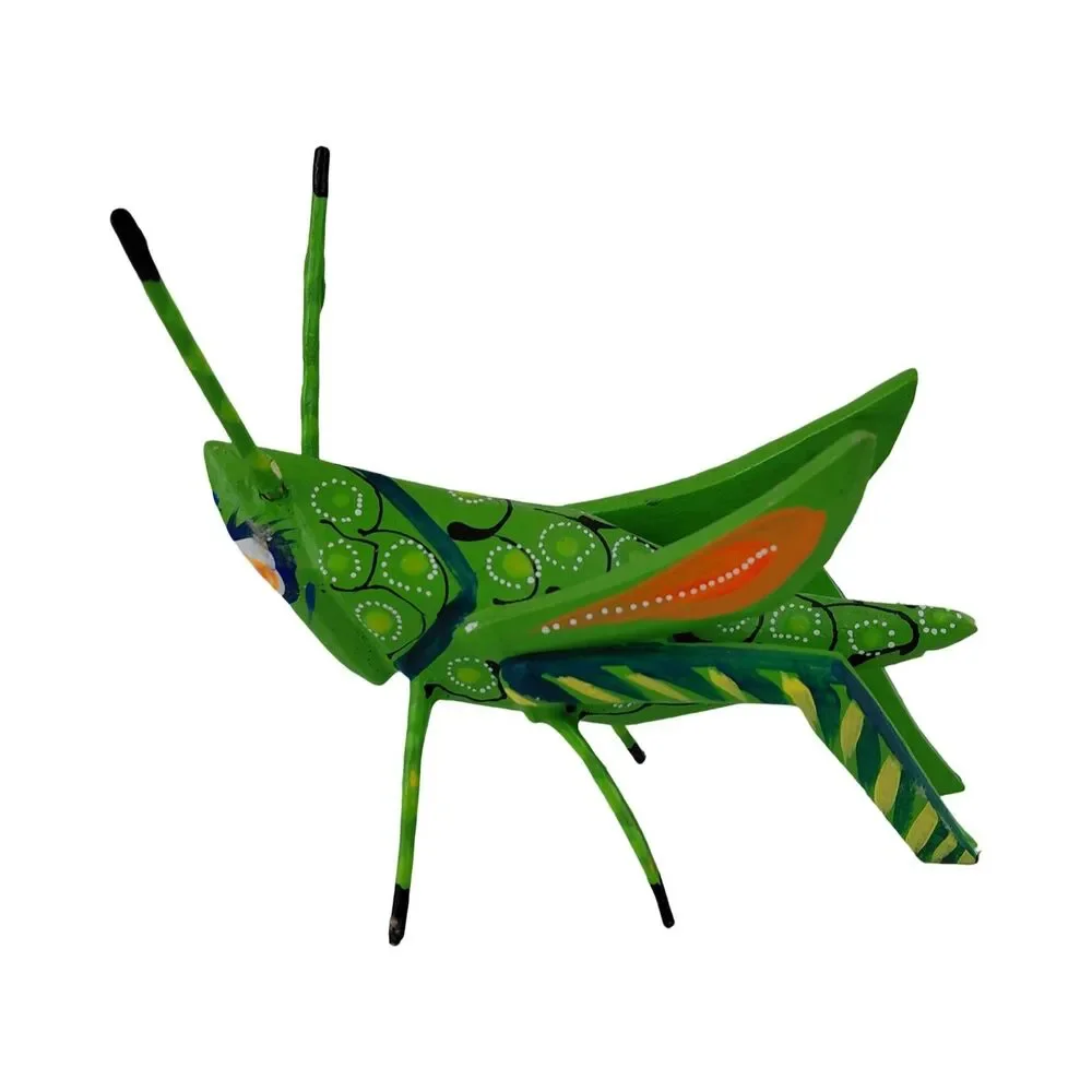 Vintage Handpainted  Alebrije  Cricket  Artist Signed Good Luck